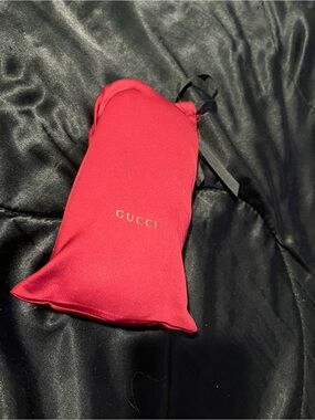 Gucci pink sparkly classic glasses